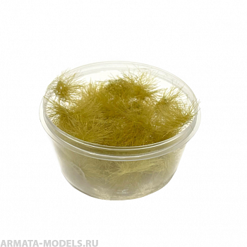 30120 Кочки травы  золотистые 40шт / 12мм