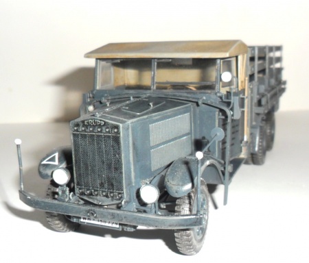 35461 Krupp LH163, немецкий грузовой автомобиль, 2МВ ICM 35461 Krupp LH163, немецкий грузовой автомобиль, 2МВ ICM