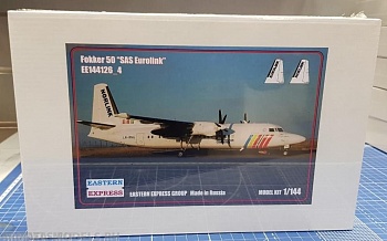 ЕЕ144126_4 Пас. самолет Fokker F-50 SAS Eurolink ЕЕ144126_4 Пас. самолет Fokker F-50 SAS Eurolink