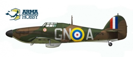 AH70023 Hurricane Mk I - Битва за Британию Arma Hobby