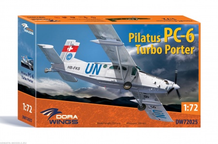 DW72025 Pilatus PC-6 Turbo Porter Dora Wings