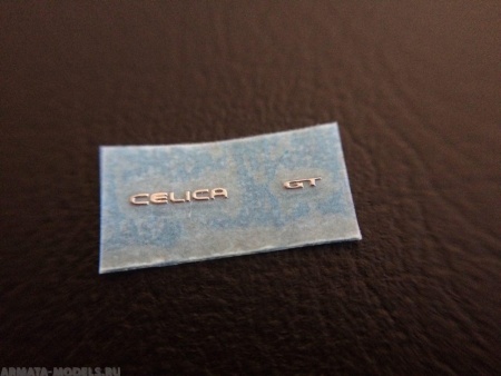 AISM-0004 Металлостикер  CELICA GT