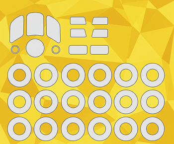 AM72507 Маски окрасочные для Т-4 «Сотка» (Не для свободной продажи)