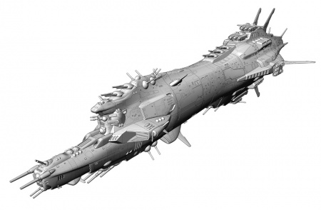 64519HG Корабль Crusher Joe Cordoba Hasegawa