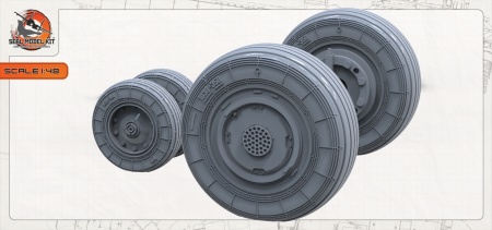 smk48073 Колеса под нагрузкой для су30см (Не для свободной продажи) Arma Models