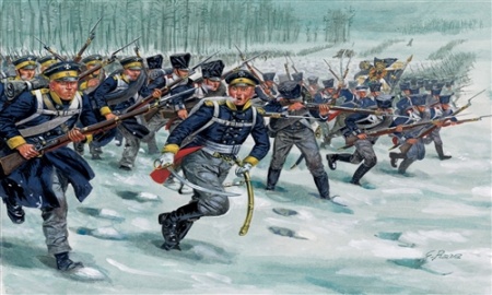 6067ИТ Солдатики Prussian Infantry Italeri