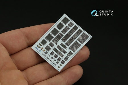 QD35099 3D Декаль интерьера кабины AH-64E (Takom)