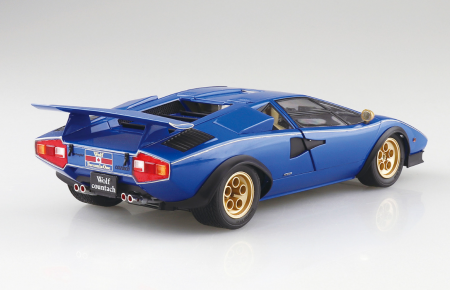 06383 Lamborghini Countach Wolf Ver.2 '76 Aoshima