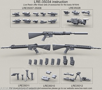 LRE35034 Винтовка сил специального назначения Mk 12 Mod 0/1 (SPR) ВМФ США/SOF