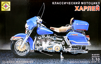 601001  Игрушка  автомобили и мотоциклы  Классический мотоцикл "ХАРЛЕЙ"