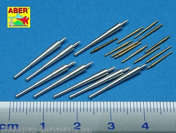 ABR-1:350-L-42  Дополнения для  Set of Barrels for  Japan Navy Saratoga, Lexington 203mm x 8; 127mm x 12  для  1/350 ABR-1:350-L-42  Дополнения для  Set of Barrels for  Japan Navy Saratoga, Lexington 203mm x 8; 127mm x 12  для  1/350