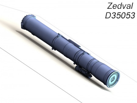 D35053 Контейнер ПТУР 9М113 Конкурс