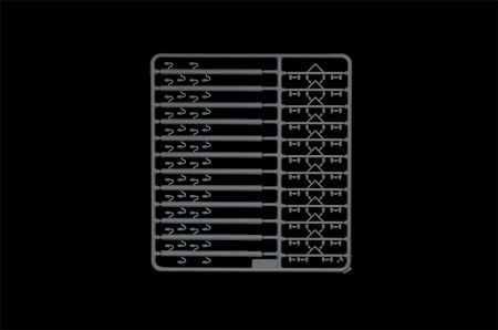 Набор фигурок 404ИТ Телеграфные столбы Italeri