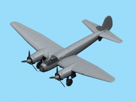 48232 Ju 88A-5, Германский бомбардировщик ІІ МВ ICM