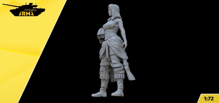 AM72466 Фигура летчица повстанца Arma Models