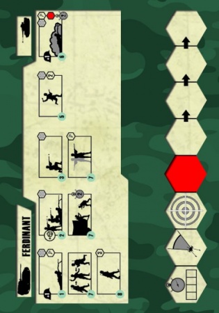 6195 Немецкая САУ Фердинанд Звезда