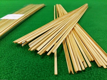 5128 рейки 1х3 мм - длина 300 мм - сосна - 50 шт 5128 рейки 1х3 мм - длина 300 мм - сосна - 50 шт