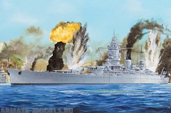 86506 Корабль French Navy Dunkerque Battleship 1/350 86506 Корабль French Navy Dunkerque Battleship 1/350