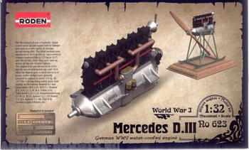 Rod623 Двигатель Mercedes D.III 160 h.p. Rod623 Двигатель Mercedes D.III 160 h.p.