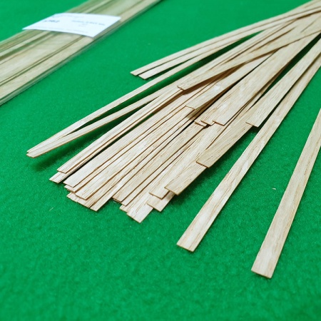 5362 рейки 0,6х5 - длина 300 мм - дуб - 50 шт