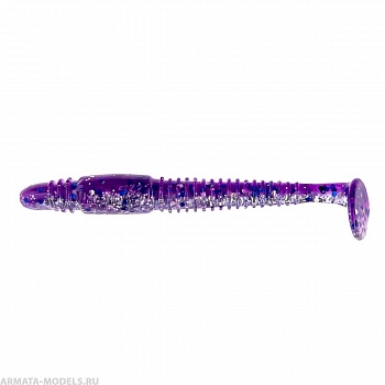 Виброхвост Minoga 3,75"/9.5 см Silver Sparkles &  Fio 5шт. (HS-17-036) Helios