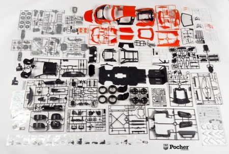 HK104 Lamborghini Aventador Roadster Bianco Canopus (Полуматовый белый)