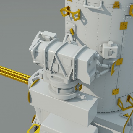 35005RPG Зенитный артиллерийский комплект ВМС США Phalanx US Navy Phalanx close-in weapon system RPG Model