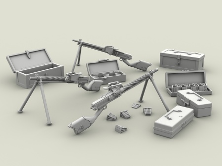 3121SOGA Японский ручной  пулемёт Тип 11. SOGA Miniatures