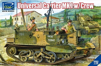 RV35011 Британский лёгкий многоцелевой бронетранспортёр, 2 МВ Universal Carrier Mk. I с экипажем RV35011 Британский лёгкий многоцелевой бронетранспортёр, 2 МВ Universal Carrier Mk. I с экипажем