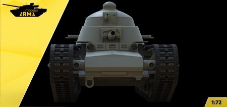 AM72493 Советский средний танк Гротте ТГ-1 Arma Models