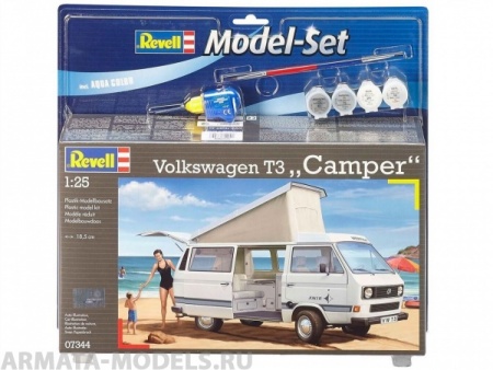 67344 Набор Минивэн Volkswagen T3 Camper Revell 67344 Набор Минивэн Volkswagen T3 Camper Revell