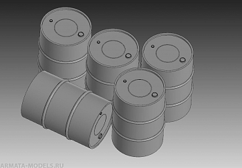 НЕ-43023 Миниатюры Набор бочек (5шт) НЕ-43023 Миниатюры Набор бочек (5шт)