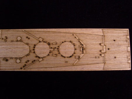 AW20047 Деревянная палуба для HMS Renown 1945