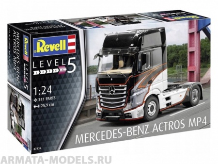 07439RE Тягач Mercedes-Benz Actros MP4 Revell