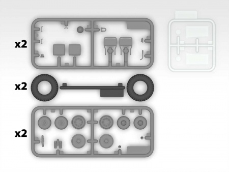 35570 Laffly V15T, Французский артиллерийский тягач IIМВ ICM