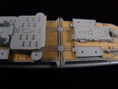 AW20023 Деревянная палуба для HMS RENOWN 1942