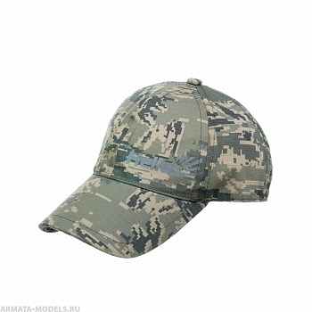 Бейсболка Classic 6-кл хб, цв.Серый пиксель р.XL Helios