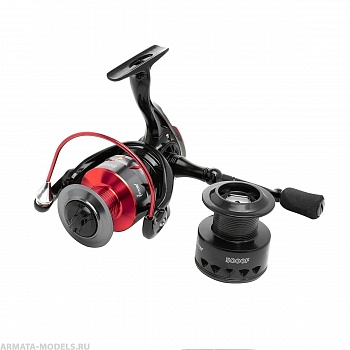 Катушка IKUMI 5000F 4+1 подшип + зап.шпуля (HS-FSP-IK5000F-S) Helios