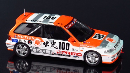 BEE24018 Honda Civic EF9 GR.A ’91 Idemitsu Beemax Model Kits