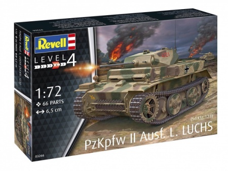 03266 Немецкий лёгкий танк Pz.Kpfw. II Revell