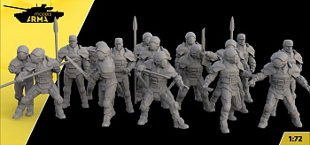 AM72674  Набор фигурок из вселенной Дюна DUNE Атрейдесы 16 шт