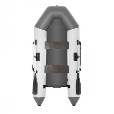 Лодка Капитан 260Т бело-серый Тонар