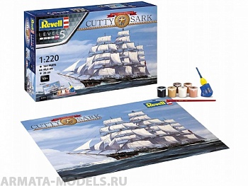 05430RE Подарочный набор Клипер Cutty Sark 150th Anniversary