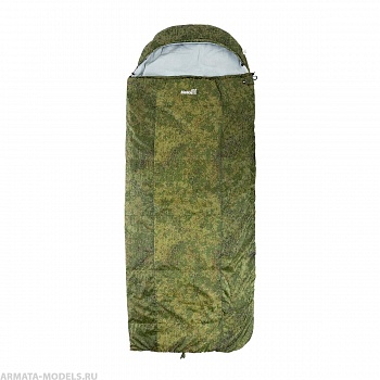 Спальный мешок БАТЫР EXTREME (220х90) Stratex 200 КМФ цифра (HS-SB-ST200-220x90) Helios