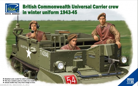 RV35028 British Commonwealth Universal Carrier Crew in Winter Uniform Riich Models