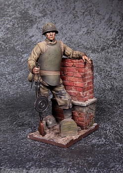 3010SOGA Пулемётчик   штурмовой инженерно-сапёрной бригады. 1943-45г.