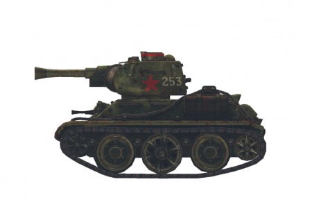 WWT-006 Soviet Medium Tank T-34/76 Meng