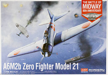 12352   Авиация  Mitsubishi A6M2b Zero Fighter Model 21 The Battle of Midway