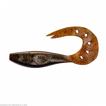 Твистер Kasandra 4"29/10,9см Star Oil 5шт. (HS-34-042) Helios