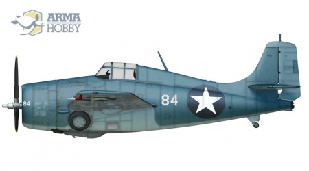 AH70047 F4F-4 Wildcat Expert Set Arma Hobby